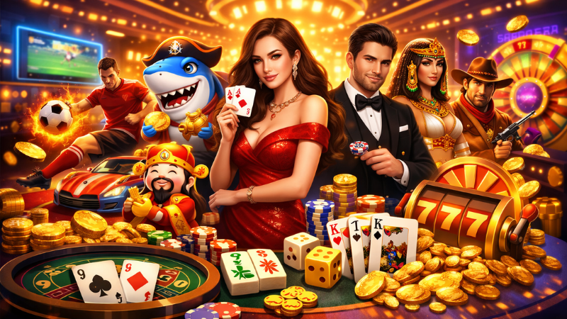 Top sảnh games hot tại tg88